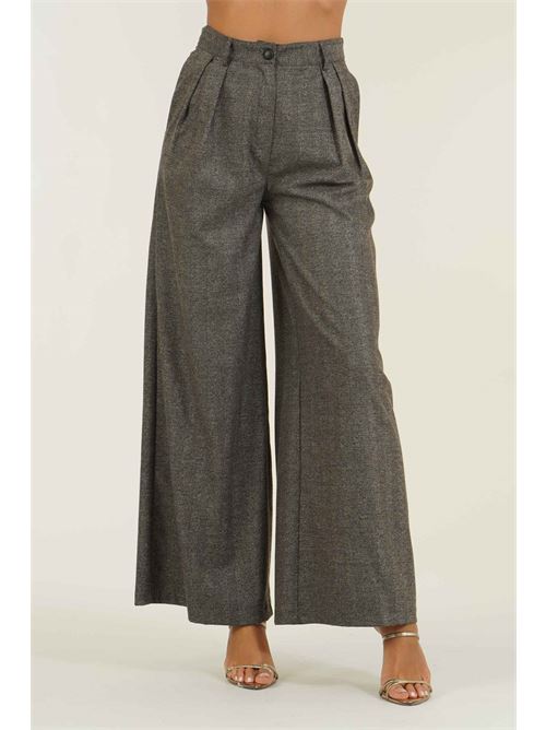 Pantalone palazzo Z.O.E. | 69R312GRIGIO SCURO